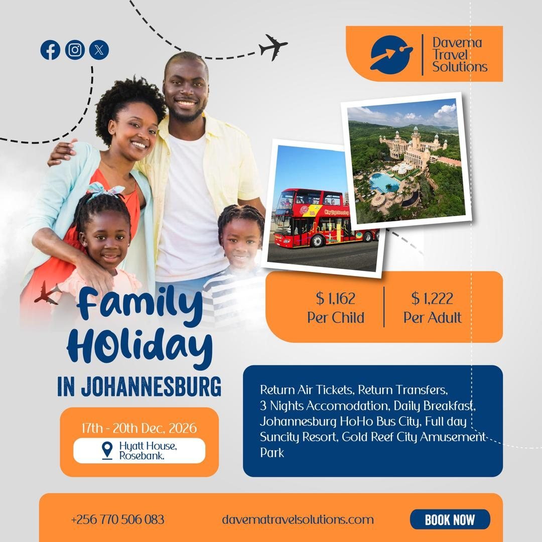 Family holiday in Johannesburg