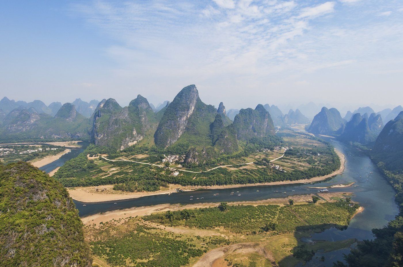 Li River cruise, Guilin