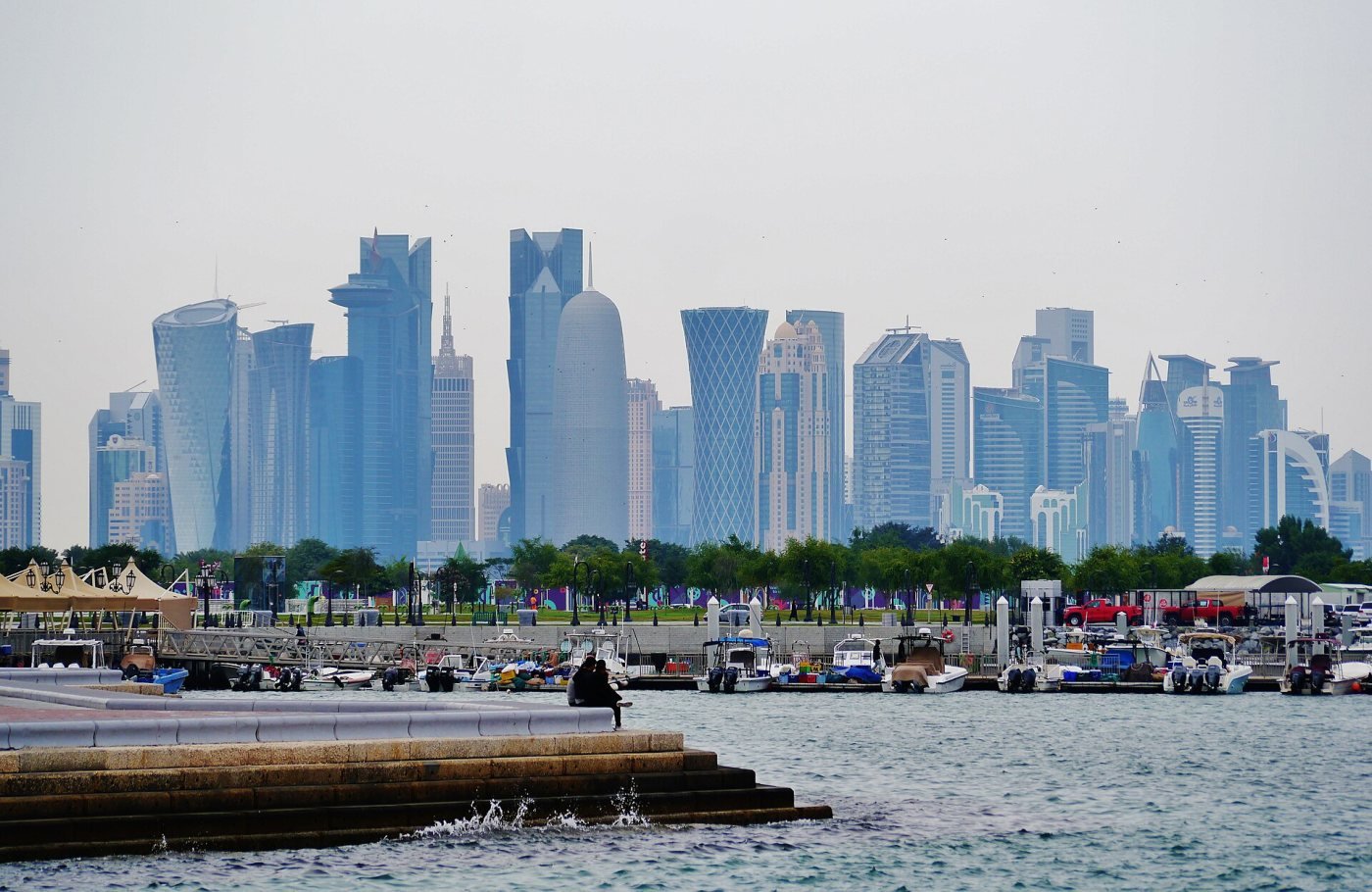 Doha Corniche skyline, Doha