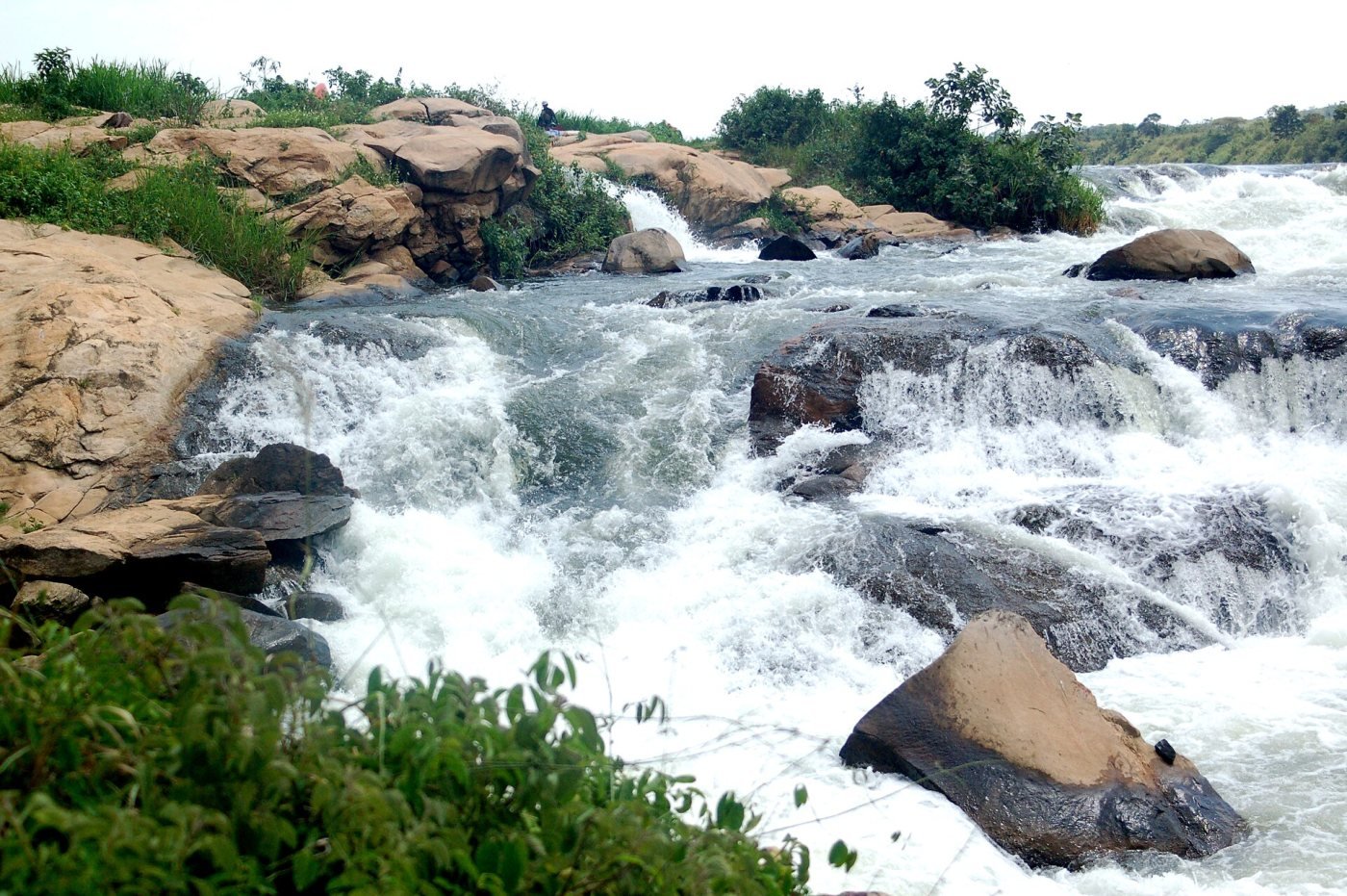 Bujagali Falls & white-water rafting, Bujagali, Nile
