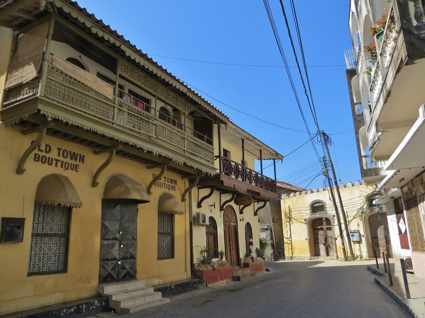 Old Town alleys, Mombasa Old Town