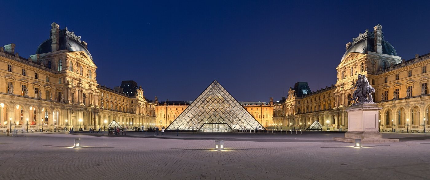 The Louvre, Rue de Rivoli, Paris