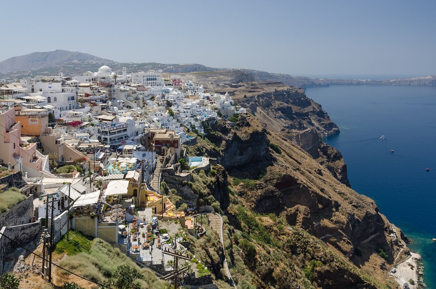 Fira & the caldera walk, Fira to Oia