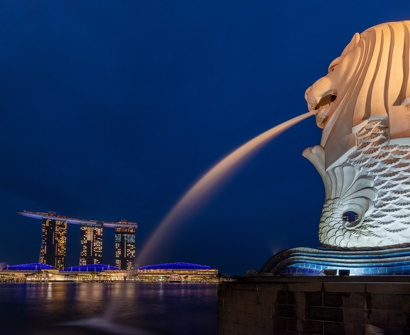 Merlion Park, Marina Bay