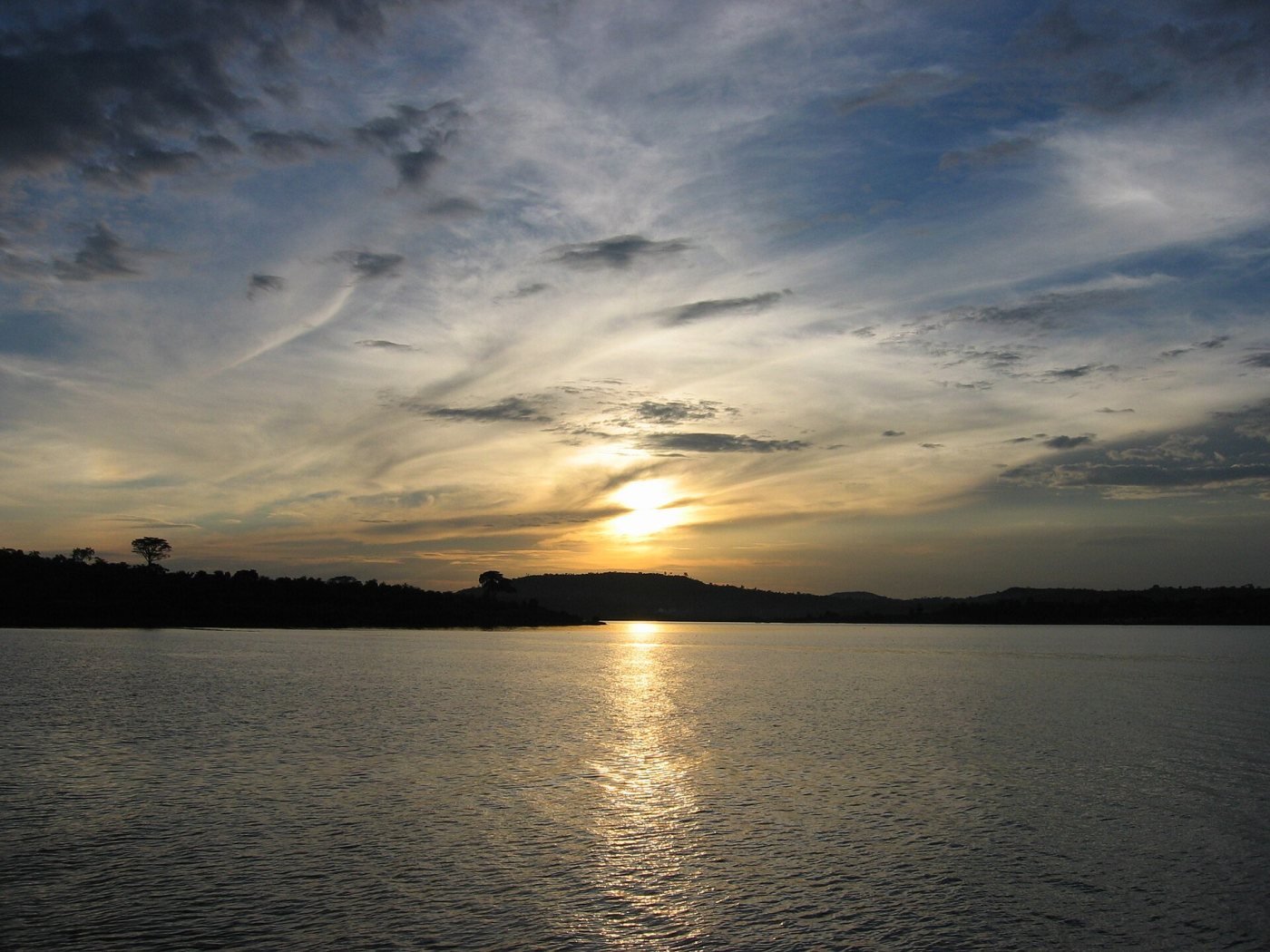 Island sunsets, Kalangala